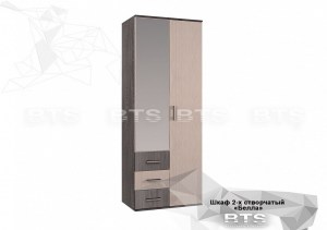 Шкаф 2х ств. Белла, ясень шимо