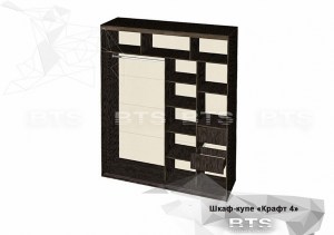 Шкаф-купе Крафт 4, внутреннее наполнение